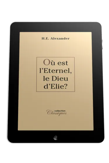 Où est l'éternel, le Dieu d'Elie? - ePub