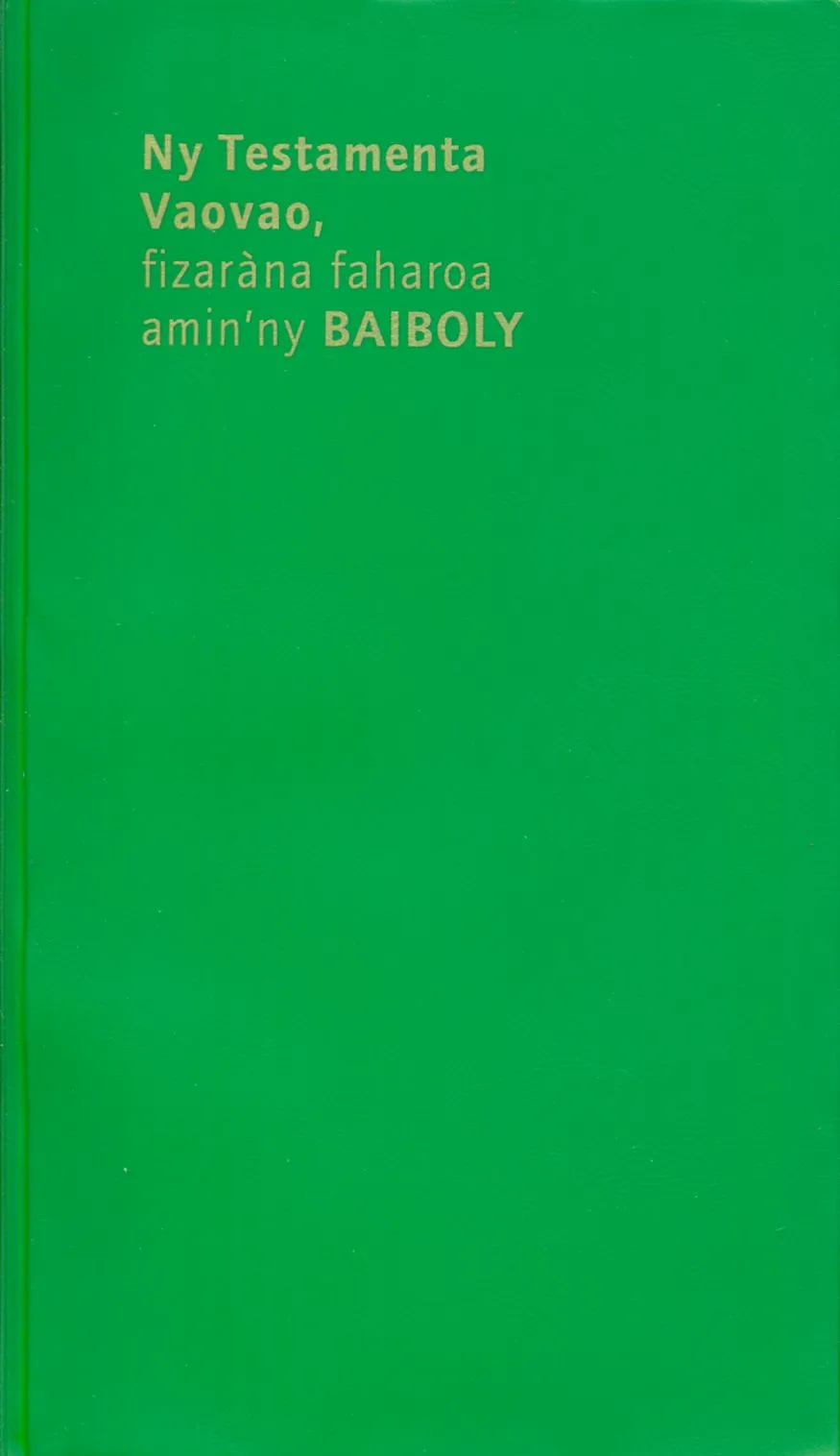 Malagasy, Neues Testament - brochiert, grün