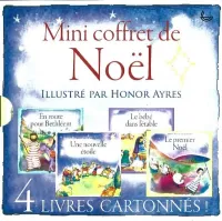 Mini coffret de Noël - 4 livres cartonnés