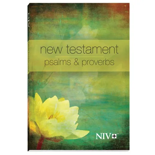 ANGLAIS NOUVEAU TESTAMENT NIV SHIRT-POCKET MOTIF YELLOW FLOWER PAPERBACK