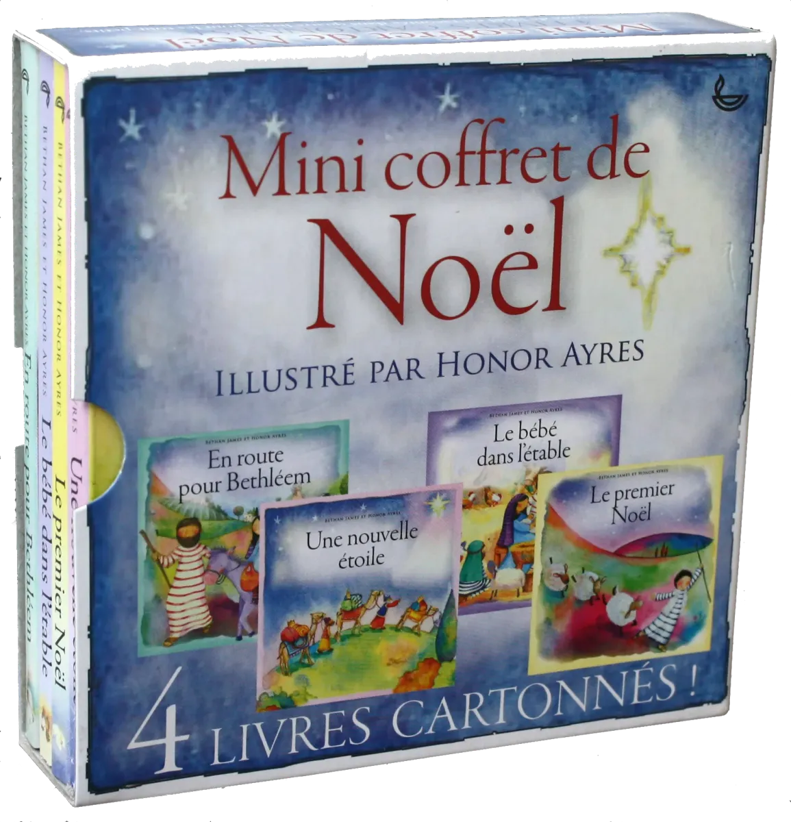 Mini coffret de Noël - 4 livres cartonnés