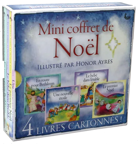 Mini coffret de Noël - 4 livres cartonnés