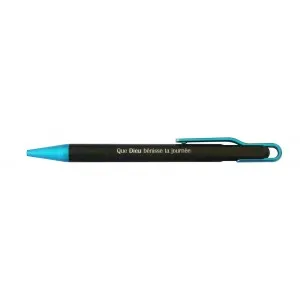 STYLO NOIR/BLEU QUE DIEU BÉNISSE TA JOURNÉE