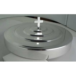 COUVERCLE EN ALU ARGENTÉ - [article de sainte cène]