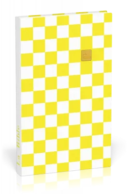 Bible Segond 21 slim, damiers jaunes - couverture souple
