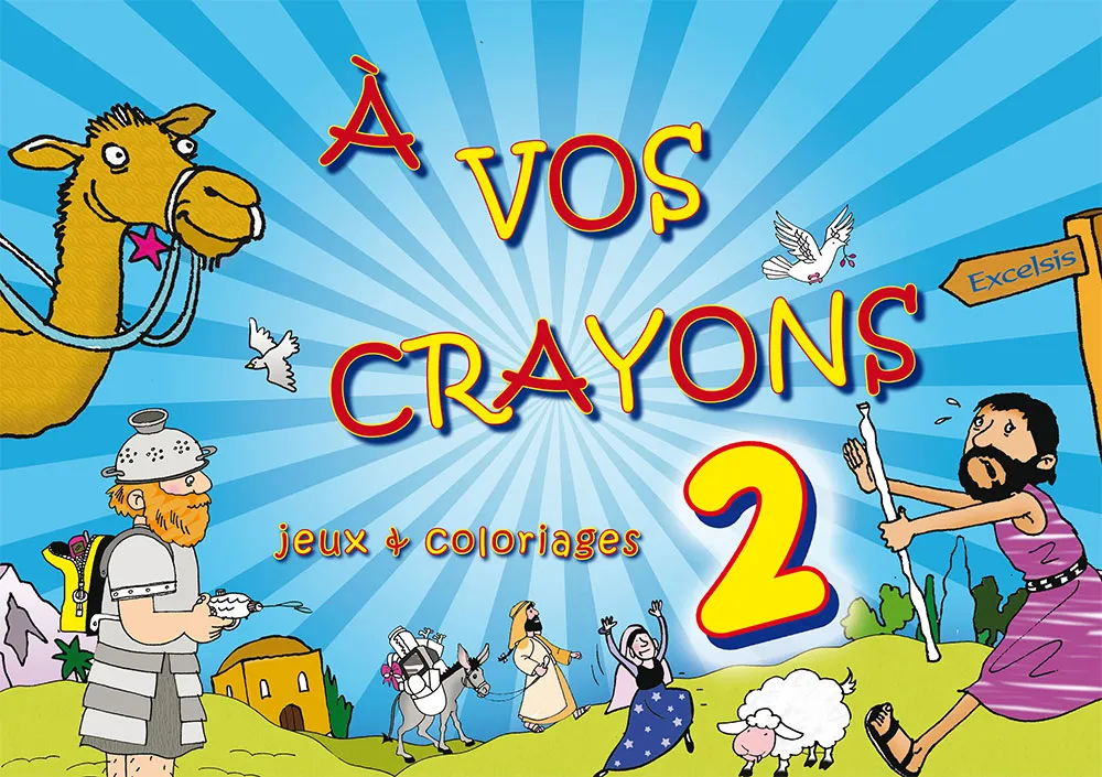 À vos crayons - Jeux et coloriages - Volume 2 