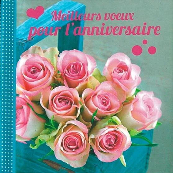 Meilleurs vœux pour l'anniversaire - mini-livre