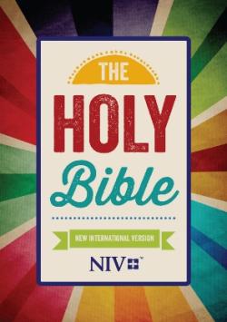 ANGLAIS, BIBLE NIV, POPULAR PAPERBACK, RAYS COVER