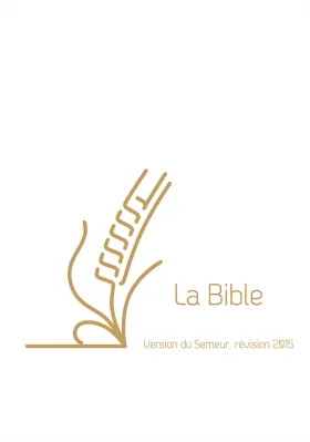 Bible Semeur 2015, compacte, blanche - couverture rigide, renforcée lin, tranches or