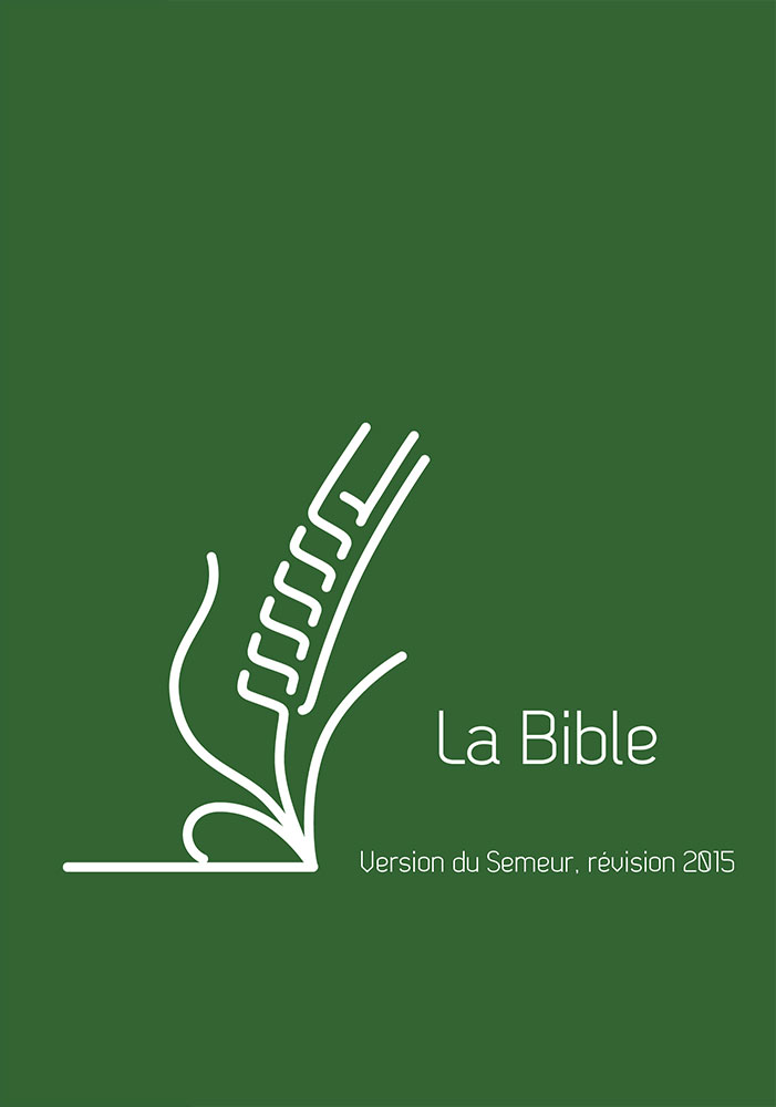 Bible Semeur 2015, compacte, verte - couverture rigide, renforcée lin