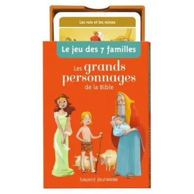 Grands personnages de la Bible (Les) - Le jeu des 7 familles. 