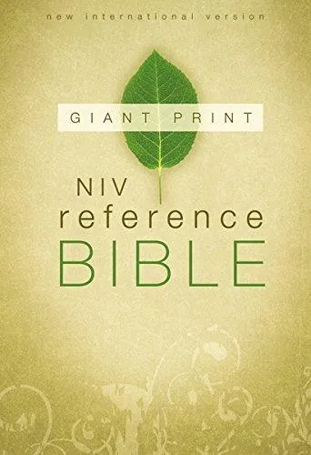 Anglais, NIV Reference Bible, Giant Print Hardcover - [New International Version]