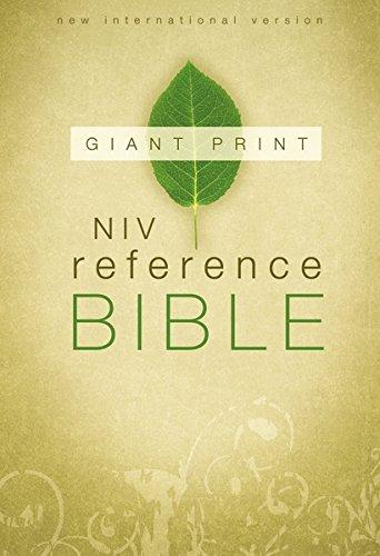 Anglais, NIV Reference Bible, Giant Print Hardcover - [New International Version]