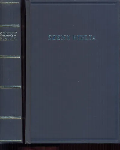 Hongrois, Bible, Version Karoli, rigide noir