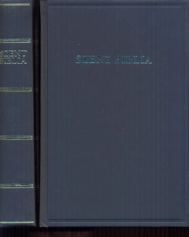 Ungarisch, Bibel, Karoli Übersetzung, Gebunden, Schwarz