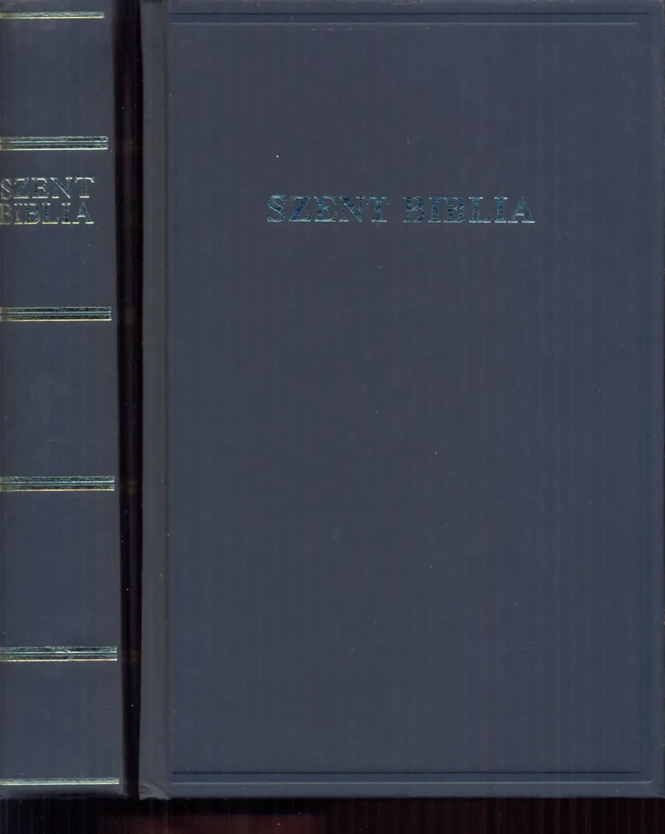 Ungarisch, Bibel, Karoli Übersetzung, Gebunden, Schwarz