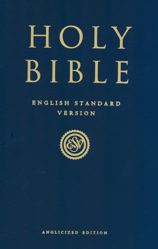 Anglais, Bible ESV, brochée, noire