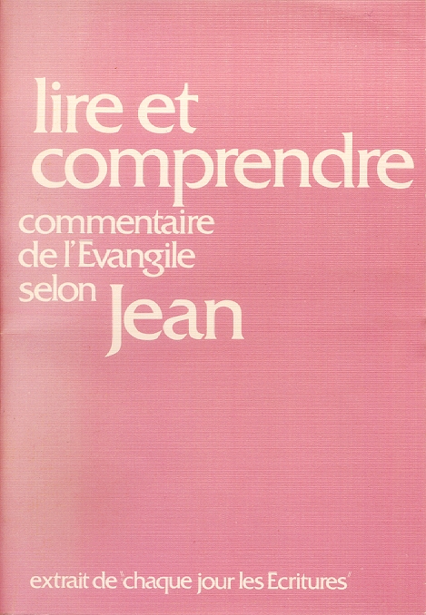Lire et comprendre Jean