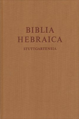 Hébreu, Biblia Hebraica Stuttgartensia (BHS) - Ancien Testament relié grand format