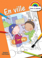 En ville - livre à colorier