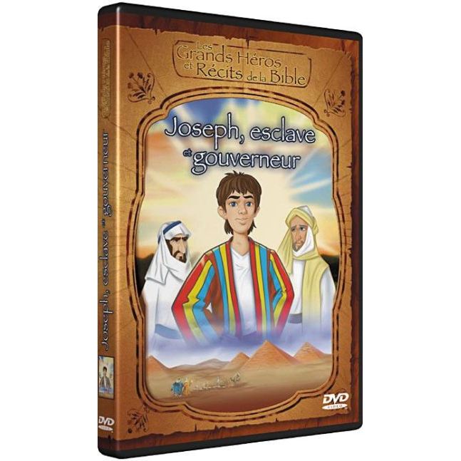 JOSEPH ESCLAVE ET GOUVERNEUR DVD - GRANDS HÉROS ET RÉCITS DE LA BIBLE