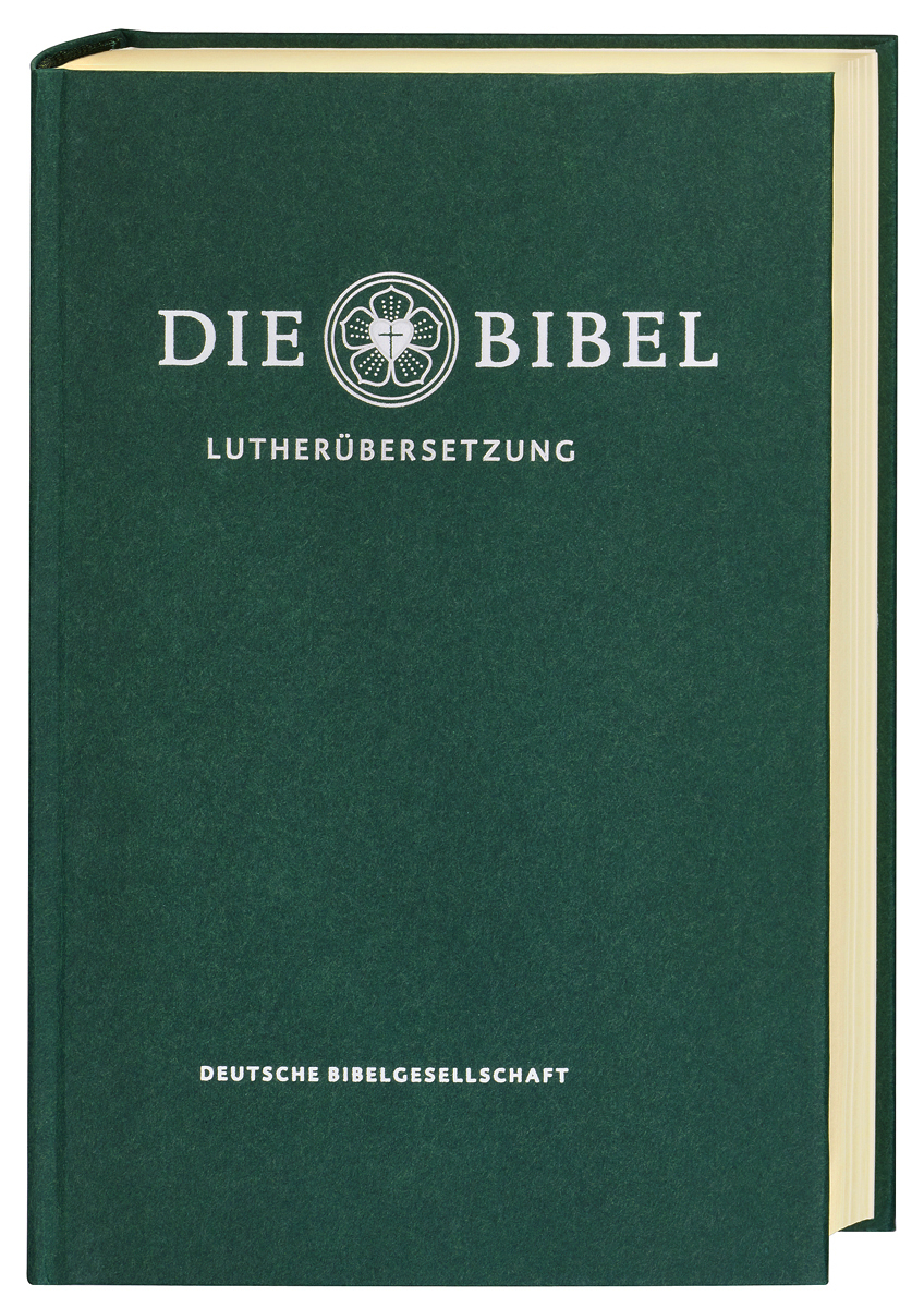DIE LUTHER BIBEL O. APOKR. REV.2017, STANDARDAUSG. GRüN