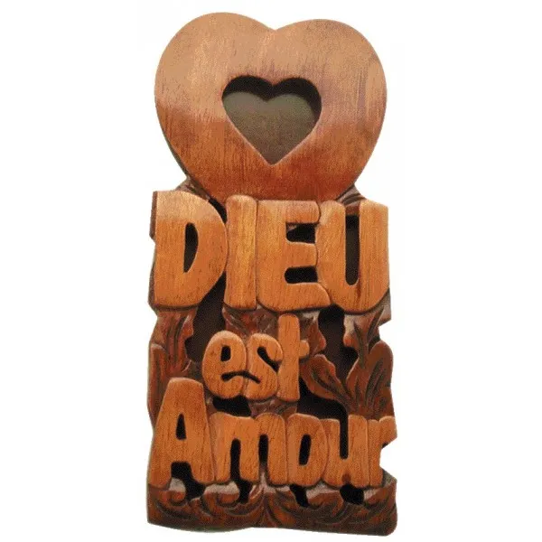 DIEU EST AMOUR, BOIS