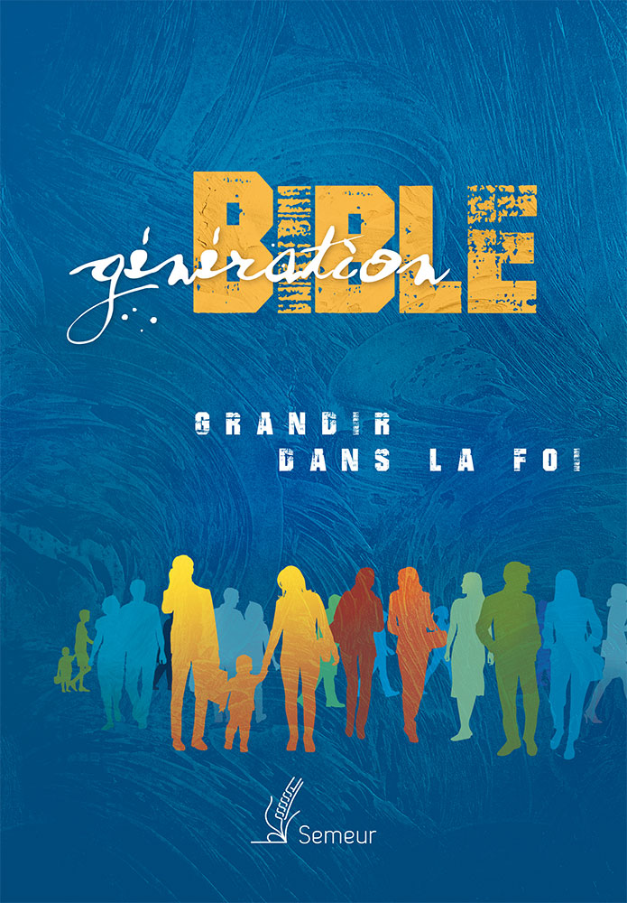 Bible d'étude Semeur 2015, Génération, bleue - couverture rigide