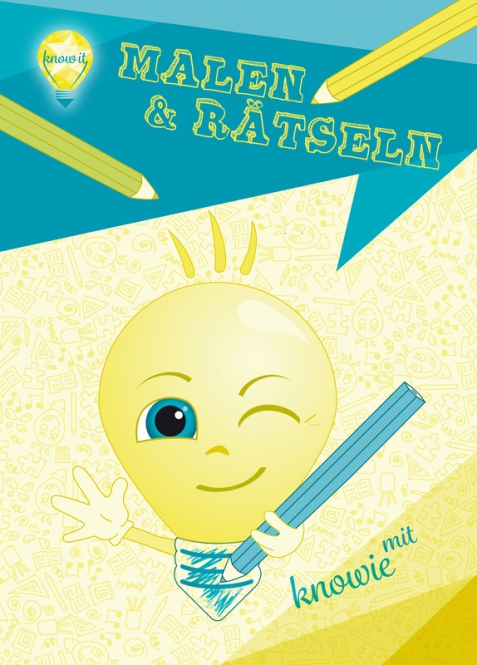 Malen und Rätseln mit knowie - Reihe know it Bücher