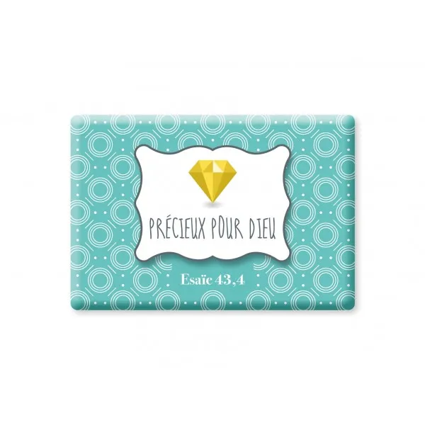 Magnet « Précieux pour Dieu » Ésaïe 43.4