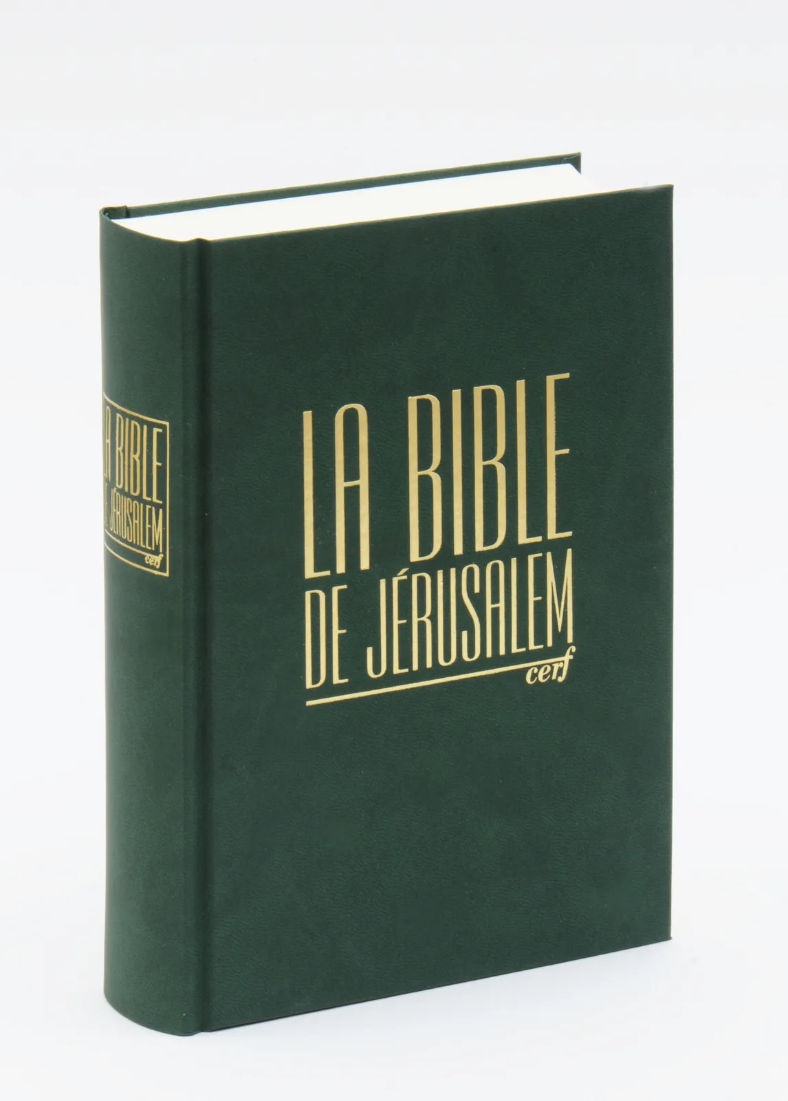 Bible de Jérusalem rigide verte édition revue et corrigée