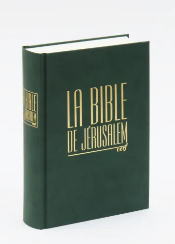 Bible de Jérusalem rigide verte édition revue et corrigée