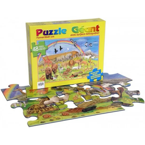 PUZZLE ARCHE DE NOÉ - GÉANT 71274 ( 48 PIÈCES, FT 92X62 CM)