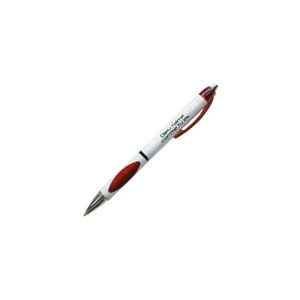 Stylo «Dieu t'aime comme tu es» - Jaune/Bleu/Rouge/Vert