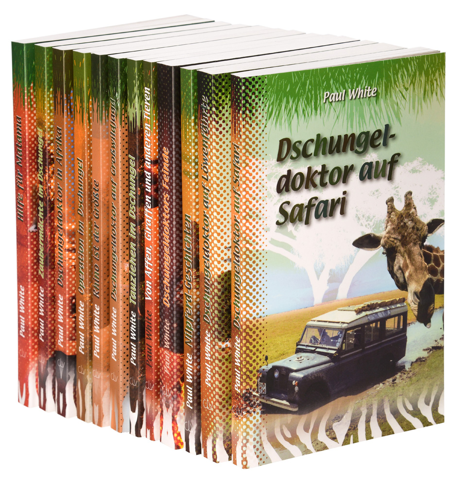 Buchpaket - Dschungeldoktor - 12 Bände im Paket