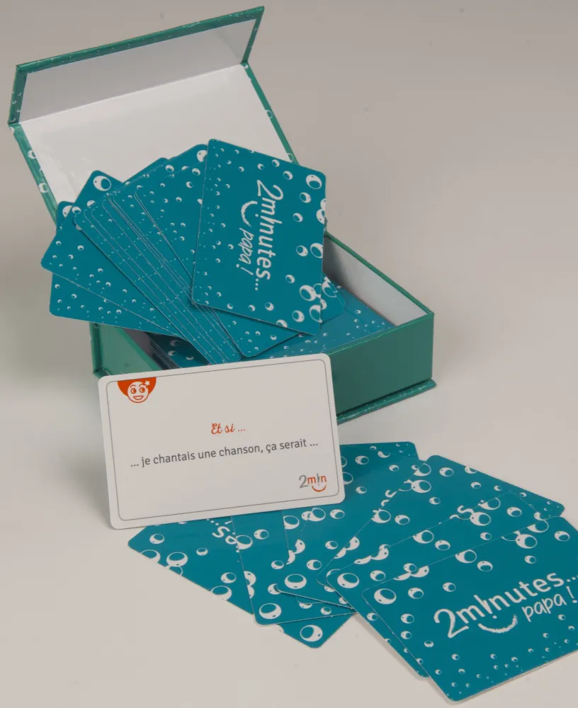 2 minutes… papa ! - Jeu de conversation
