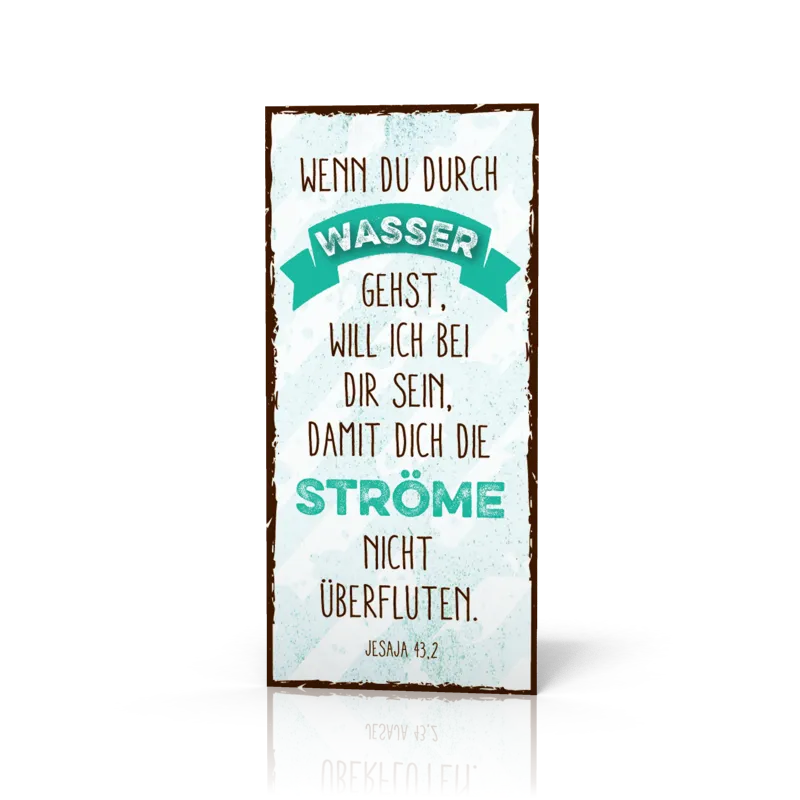 Magnet Lesezeichen Wenn du durch…