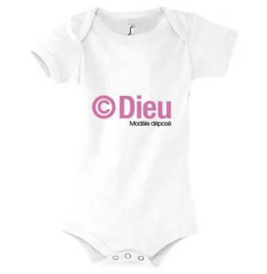 BODY © DIEU MODÈLE DÉPOSÉ, ROSE, 12/18 MOIS