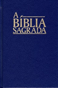 Portugiesisch, Bibel Almeida Brasilien, Revidiert und Korrigiert, blau