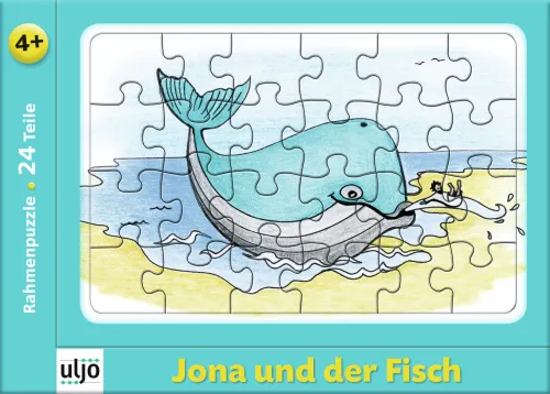 Puzzlekarte "Jona und der Fisch"