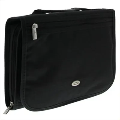 POCHETTE POUR BIBLE TRIPLE NOIRE LARG