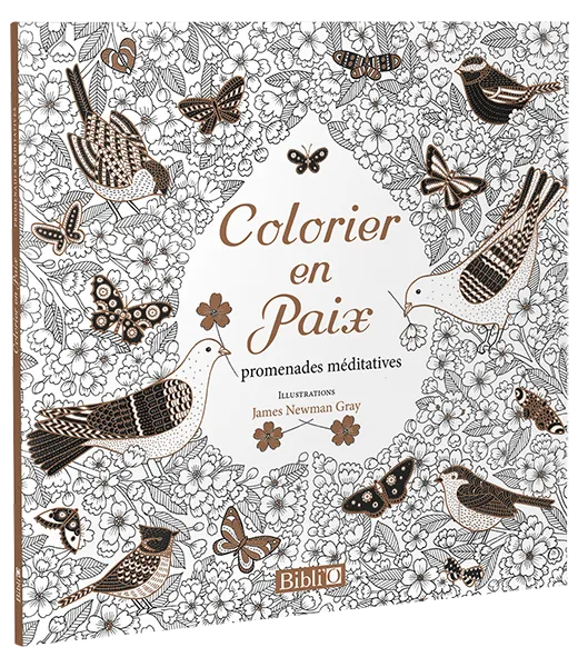 Colorier en paix - Album de coloriages pour adultes