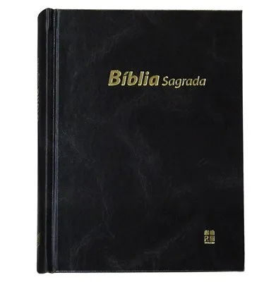 Portugais, Bible Almeida Révisée et Corrigée, rigide, noire