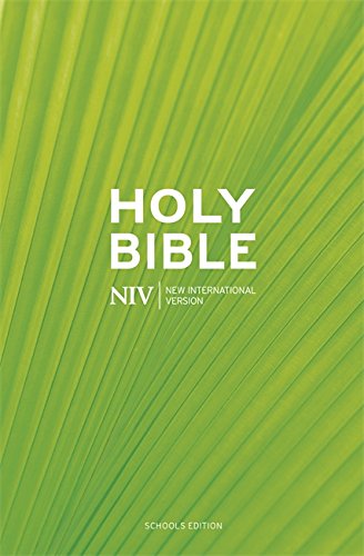 Anglais, Bible NIV, School's Edition - cartonnée
