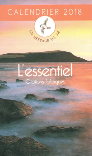 Essentiel (L'), citations bibliques - mini calendrier à poser