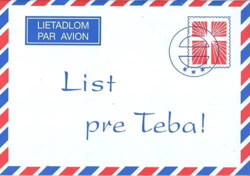 Slowakisch, Ein Brief für dich