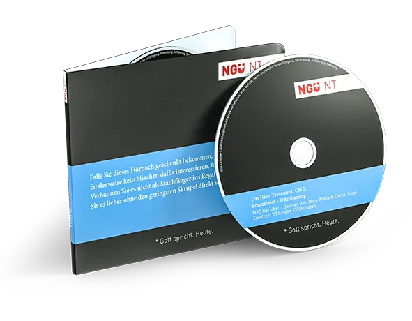 Das Neue Testament als Hörbuch auf MP3 (2 CD)