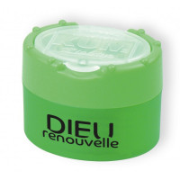 Taille-crayon fluo « Dieu renouvelle » - couleurs diverses