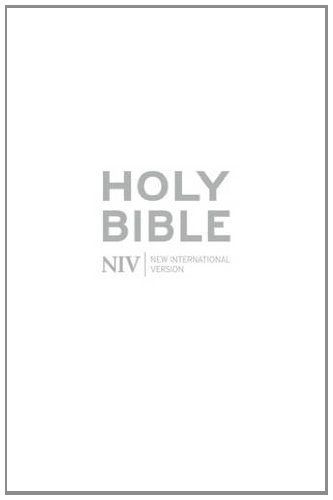 Anglais, Bible de mariage, New International Version - NIV, blanche, avec boîtier