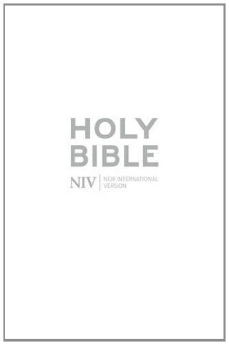 Anglais, Bible de mariage, NIV - blanche, avec boîtier